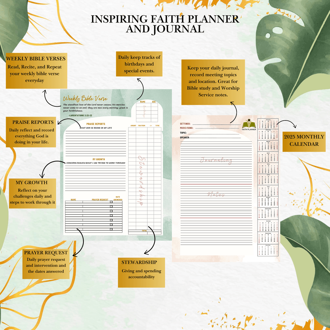 Buy all planners for 2025 and save. view 3